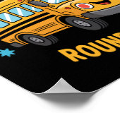 Poster Drôle Les Roues Sur Le Bus (Coin)
