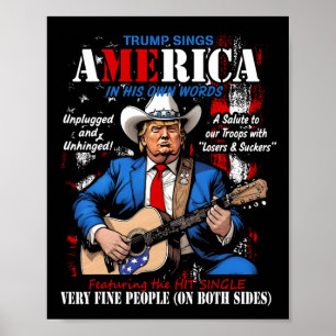 Poster Drôle libéral anti-Trump Tour Chemise Américaine U