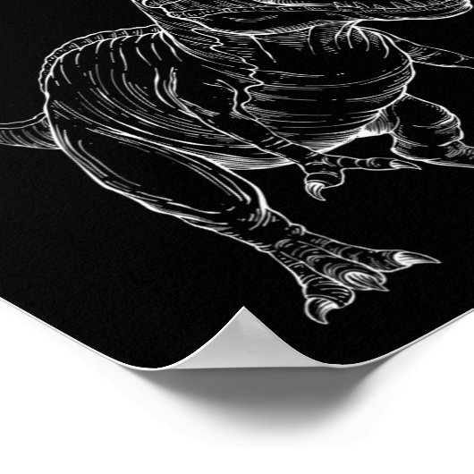 Poster Drôle Mangeons Ponctuation Enfants Sauve des vies (Coin)