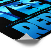 Poster Drôle Manger le sommeil Yeet Répéter Vintage (Coin)