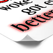 Poster drôle meilleur look (Coin)