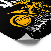 Poster Drôle Motocross Perdu Devis Vélo De Chemin G (Coin)