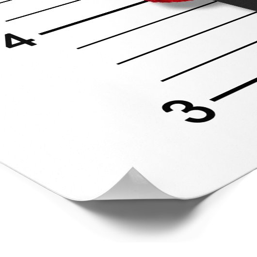 Poster Drôle Mugshot Noël Culpabilité Giraffe (Coin)