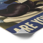 Poster Drôle Mur Art - Est-ce que vous foutez ? Chat sur  (Coin)