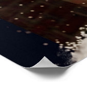 Poster Drôle Noël Maison de vacances Décor de bureau (Coin)