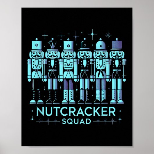 Poster Drôle Nutcracker Hommes Femmes Nutcrackers Noël (Devant)