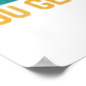 Poster Drôle Oie Mess Avec Le Miel Vous Obtenez Le Bonk (Coin)