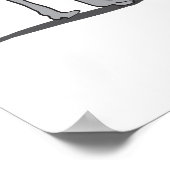 Poster Drôle Ostrich Penguin Kiwi Flying Chicken Show Off (Coin)