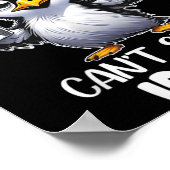 Poster Drôle Oui Je suis membre de Csi ne peux pas suppor (Coin)