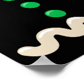 Poster Drôle Pain d'épices Homme Costume Noël Noël Noël H (Coin)