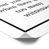 Poster Drôle Patience Définition Plaisanterie (Coin)