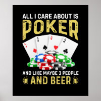 Drôle poker gens bière mot art