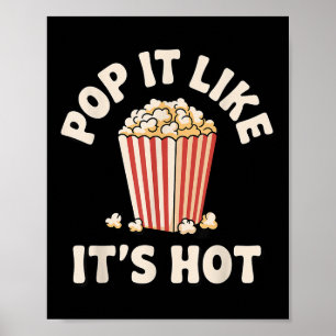 Poster Drôle Popcorn Art Pour Hommes Femmes Pop Corn Popc