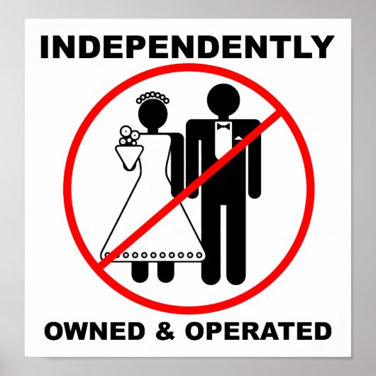 Poster drôle possédé et exploité (Devant)