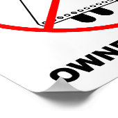 Poster drôle possédé et exploité (Coin)