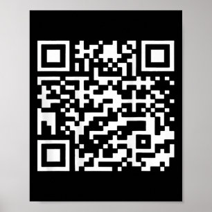 Poster Drôle président du Qr Trump 4547 Tee Trump Dancing