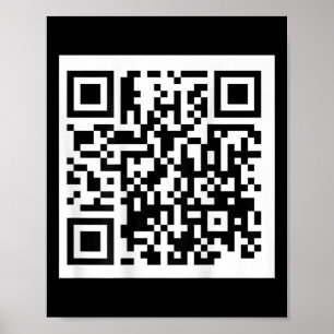Poster Drôle président du Qr Trump 4547 Tee Trump Dancing