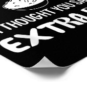 Poster Drôle Pun, Exercise_ Je Pense Que Vous Avez Dit Ex (Coin)
