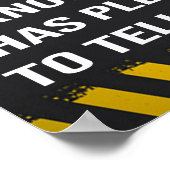 Poster Drôle retraite (Coin)