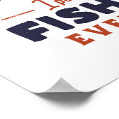 Poster Drôle Retraité Plan de retraite Aller Pêcher (Coin)