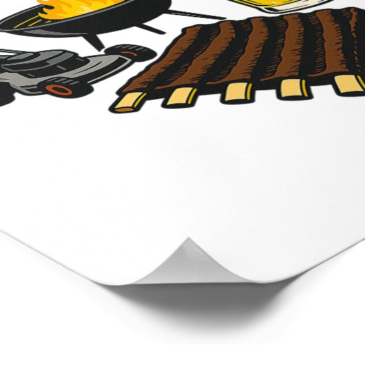 Poster Drôle Rétro Dieu Interdire Un Père A Des Hobbies B (Coin)