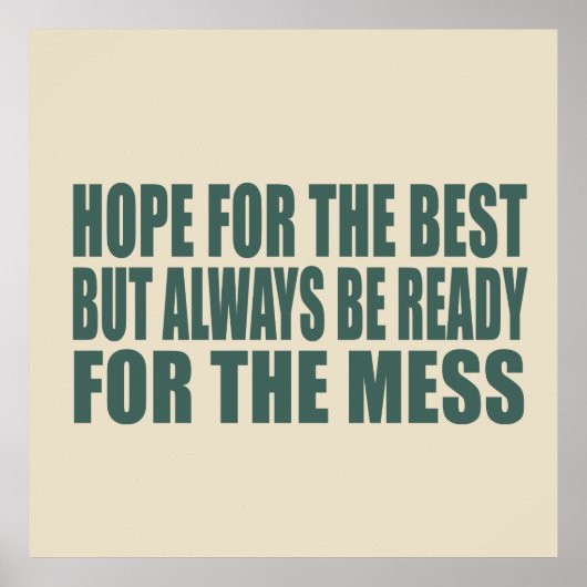 Poster Drôle sarcastique dit citations célèbres (Devant)