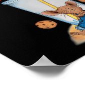 Poster Drôle Si Vous Donnez À La Souris Un Costume Cookie (Coin)