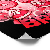 Poster Drôle Six Sept Bruh 67 Brainrot Meme Saint-Valenti (Coin)