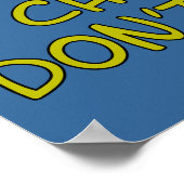 Poster Drôle slogan parodique Chips (Coin)