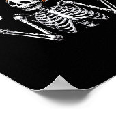 Poster Drôle Squelette C'Est Ce Qu'Il Est Costume Hallowe (Coin)