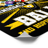 Poster Drôle stratégie de billard billard billard de frap (Coin)