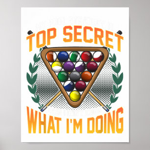 Poster Drôle Stratégie Piscine Joke Ne Savez Pas Ce Que J