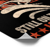 Poster Drôle Surfer Cool Dude Surfboard 40 ans Surfi (Coin)