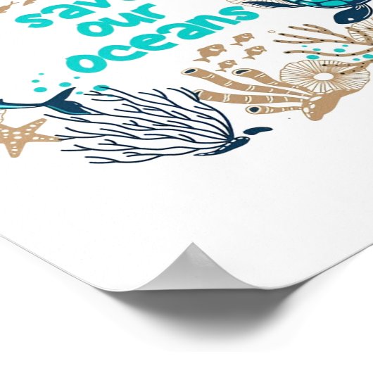 Poster drôle surpêche (Coin)