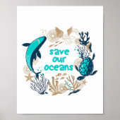 Poster drôle surpêche (Devant)