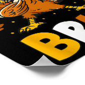 Poster Drôle Thanksgiving Bruh Turquie Mème Pour Les Enfa (Coin)