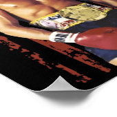 Poster Drôle Trump Rocky Boxer Meme Boxer Us Flag Patrio (Coin)