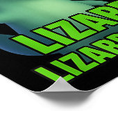 Poster Drôle Weirdcore Animal Femmes Hommes Lizard Lizard (Coin)