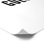 Poster Drôle Whiskey Tumbler - Café ou Whiskey? (Coin)