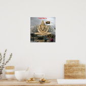 Poster Drôle Yogi Déjà Vu Encore Une Fois (Cuisine)