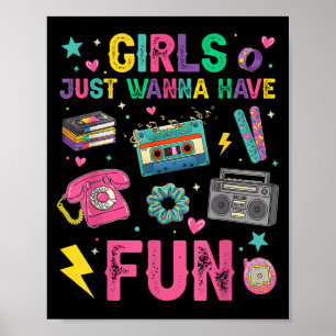 Poster Drôles de filles veulent s'amuser Incroyable 70s 8