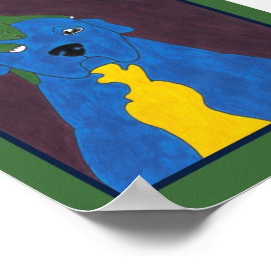 Poster 'Droopy' par Marlo Dianne (Coin)