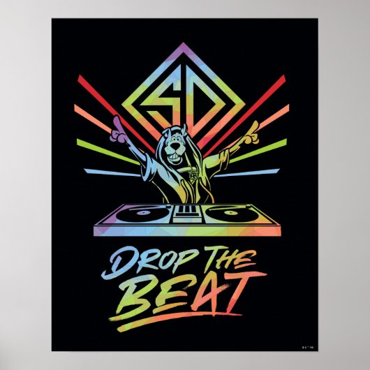 Poster Drop the Beat : DJ Scooby-Doo (Devant)