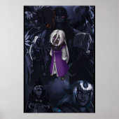 Poster Drowtales : âge sans lune : aperçu des chapitres (Devant)