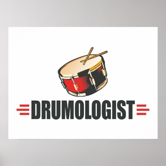 Poster Drum amusant (Devant)