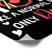 Poster Drumline Mom Like A Normal Mom Drumming Lover Drum (Coin)