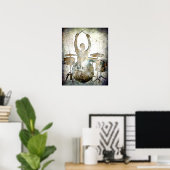 Poster Drummer, Copyright Karen J Williams (Bureau à domicile)