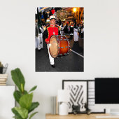 Poster Drummer dans le défilé du dimanche des Rameaux, Ma (Bureau à domicile)