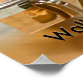 Poster - Drummer Loop naar een andere slag (ver.2) (Hoek)