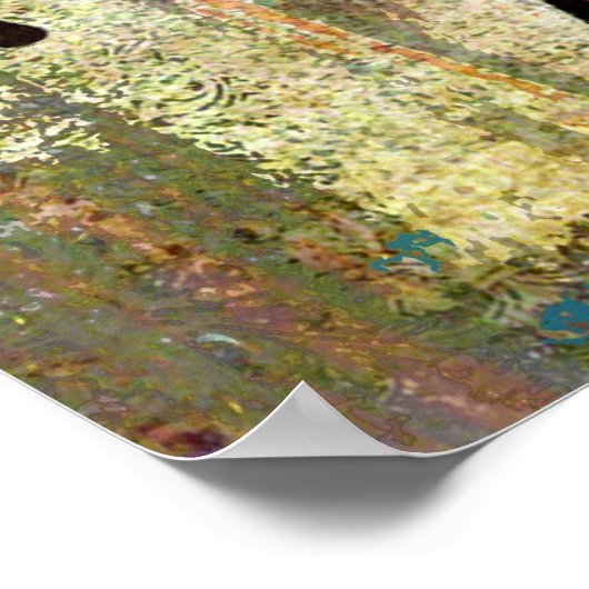 Poster Drummer Streak, Copyright Karen J Williams (Coin)